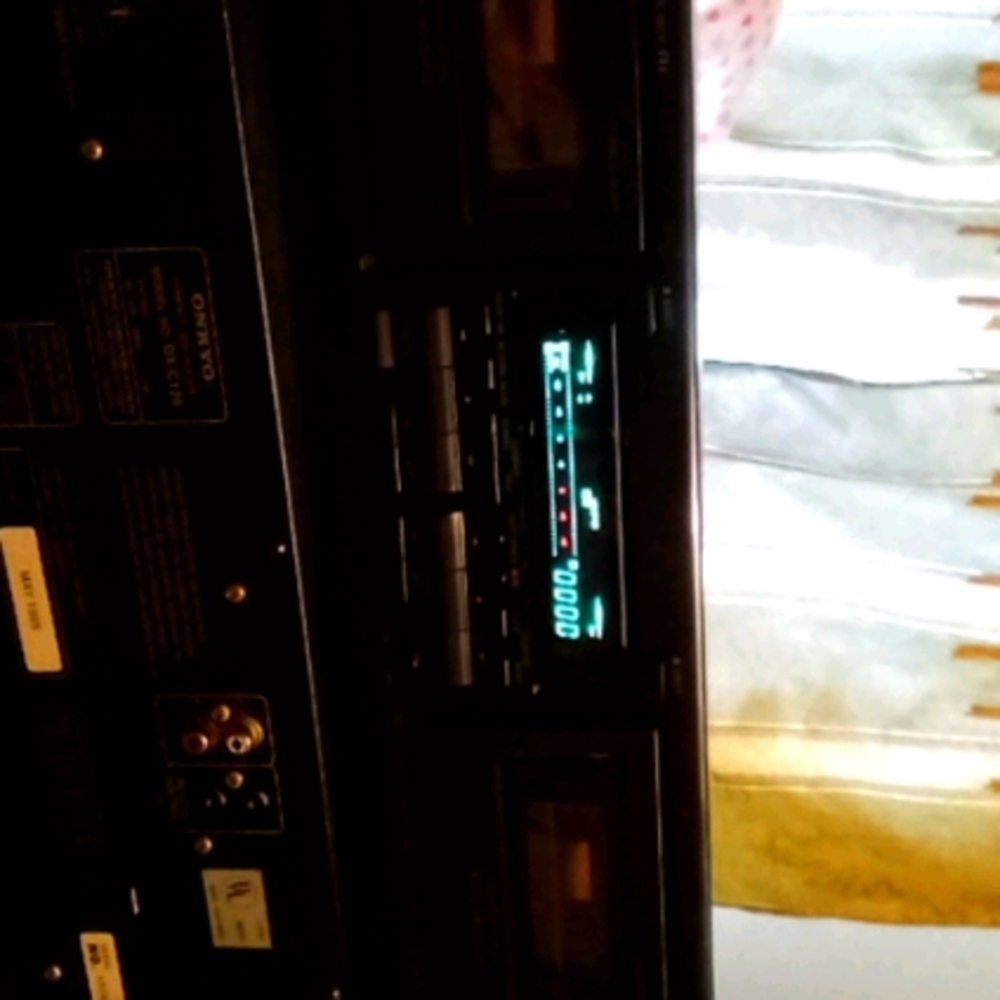 Onkyo stereo cassette tape deck